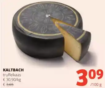 Spar Kaltbach truffelkaas aanbieding