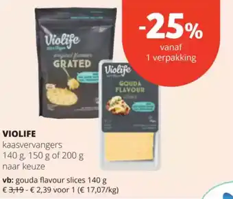 Spar Violife aanbieding