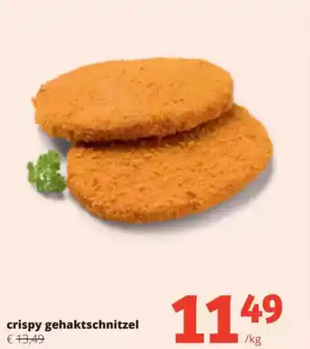 Spar crispy gehaktschnitzel aanbieding