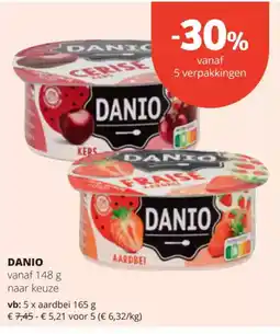 Spar Danio aanbieding