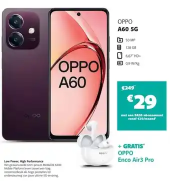 Base Oppo A60 5G aanbieding