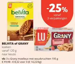 Spar Belvita of grany aanbieding