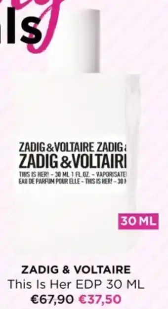 ICI PARIS XL Zadig & Voltaire aanbieding