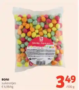 Spar BONI suikereitjes aanbieding