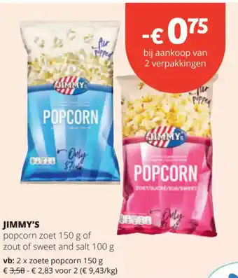 Spar Jimmy's aanbieding