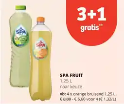 Spar SPA Fruit aanbieding