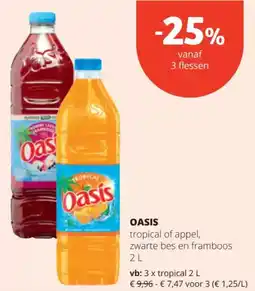 Spar Oasis aanbieding