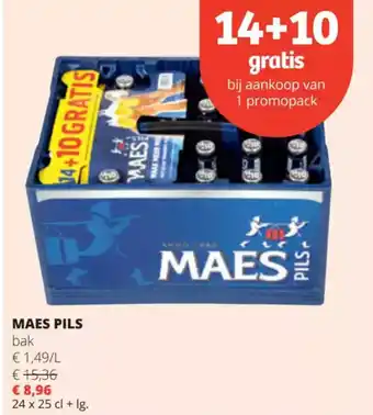 Spar Maes pils aanbieding