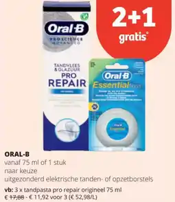 Spar Oral-B aanbieding