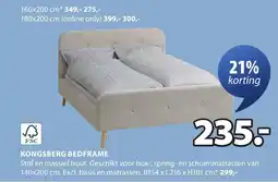 Jysk Kongsberg Bedframe aanbieding