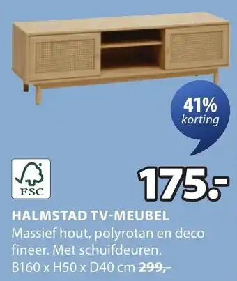 Jysk Halmstad TV Meubel aanbieding