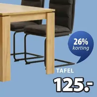 Jysk Lintrup Tafel aanbieding