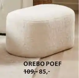 Jysk Orebo Poef aanbieding