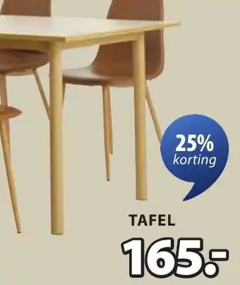 Jysk Alsted Tafel aanbieding