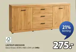 Jysk Lintrup Dressoir aanbieding