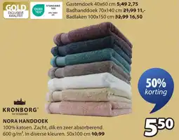 Jysk Nora Handdoek aanbieding