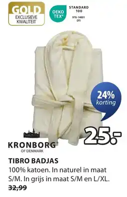 Jysk Tibro Badjas aanbieding