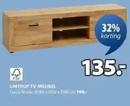 Jysk Lintrup tv meubel aanbieding