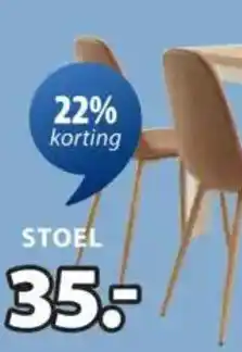 Jysk Jonstrup stoel aanbieding