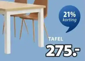 Jysk Markskel tafel aanbieding