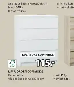 Jysk Limfjorden commode aanbieding