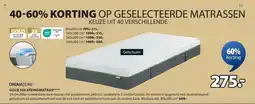 Jysk Dreamzone gold S60 springmatras aanbieding