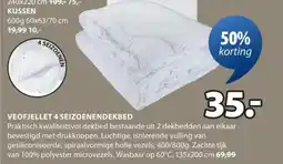 Jysk Veofjellet 4 seizoenendekbed aanbieding