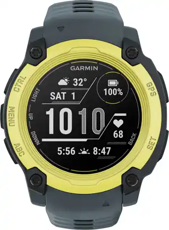 Coolblue Garmin Instinct E 40 mm Bleu/Jaune aanbieding