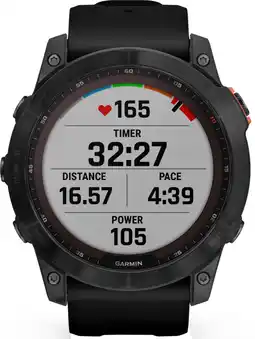 Coolblue Garmin Fenix 7X Solar Noir aanbieding