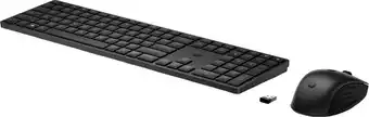 Coolblue HP 650 Draadloos Toetsenbord en Muis set Zwart Azerty aanbieding