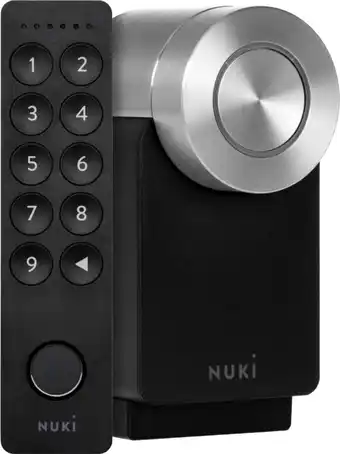 Coolblue Nuki Smart Lock Pro - Zwart + Keypad 2.0 aanbieding