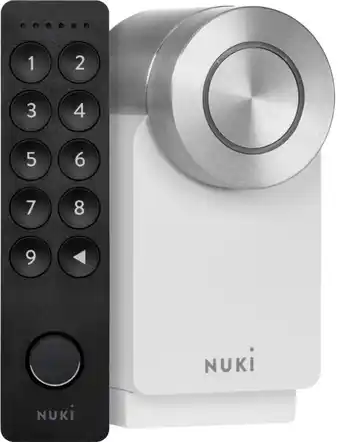 Coolblue Nuki Smart Lock Pro - Wit + Keypad 2.0 aanbieding