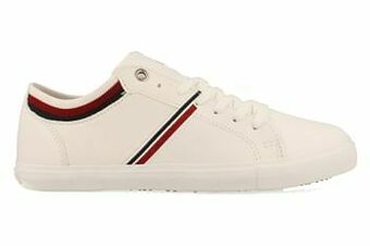 Berca Shoes Levi’s Sneaker Laag Dames Woods W College Comfort Footbed - Wit aanbieding