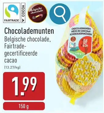 ALDI Chocolademunten aanbieding