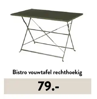 Casa Bistro vouwtafel rechthoekig aanbieding