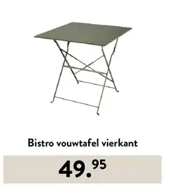 Casa Bistro vouwtafel vierkant aanbieding