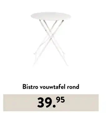 Casa Bistro vouwtafel rond aanbieding