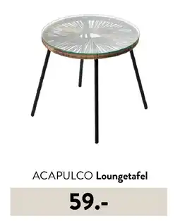 Casa ACAPULCO Loungetafel aanbieding