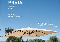 Casa PRAIA Hangparasol aanbieding