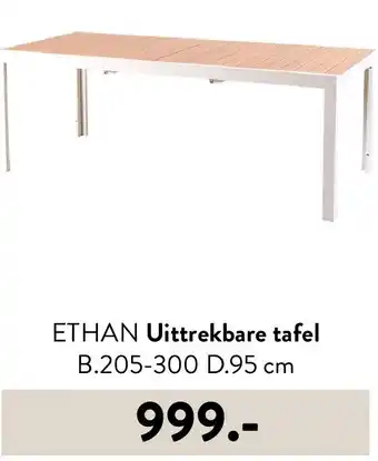 Casa ETHAN Uittrekbare tafel aanbieding