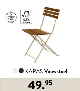 Casa KAPAS Vouwstoel aanbieding