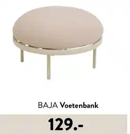 Casa BAJA Voetenbank aanbieding