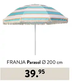 Casa FRANJA Parasol Ø 200 cm aanbieding