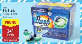 ALDI Dash 3-in-1 Pods aanbieding