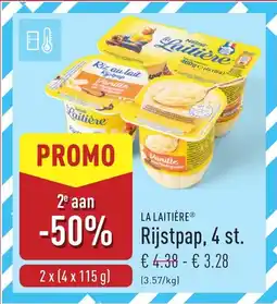 ALDI La Laitière Rijstpap aanbieding