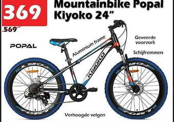 iTEK Mountainbike Popal Kiyoko 24 aanbieding