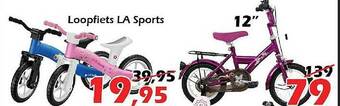 iTEK Loopfiets La Sports aanbieding