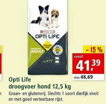 Maxi Zoo Opti Life Droogvoer Hond aanbieding