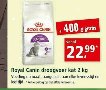 Maxi Zoo Royal Canin Droogvoer Kat aanbieding