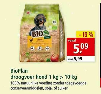 Maxi Zoo Bioplan Droogvoer Hond aanbieding